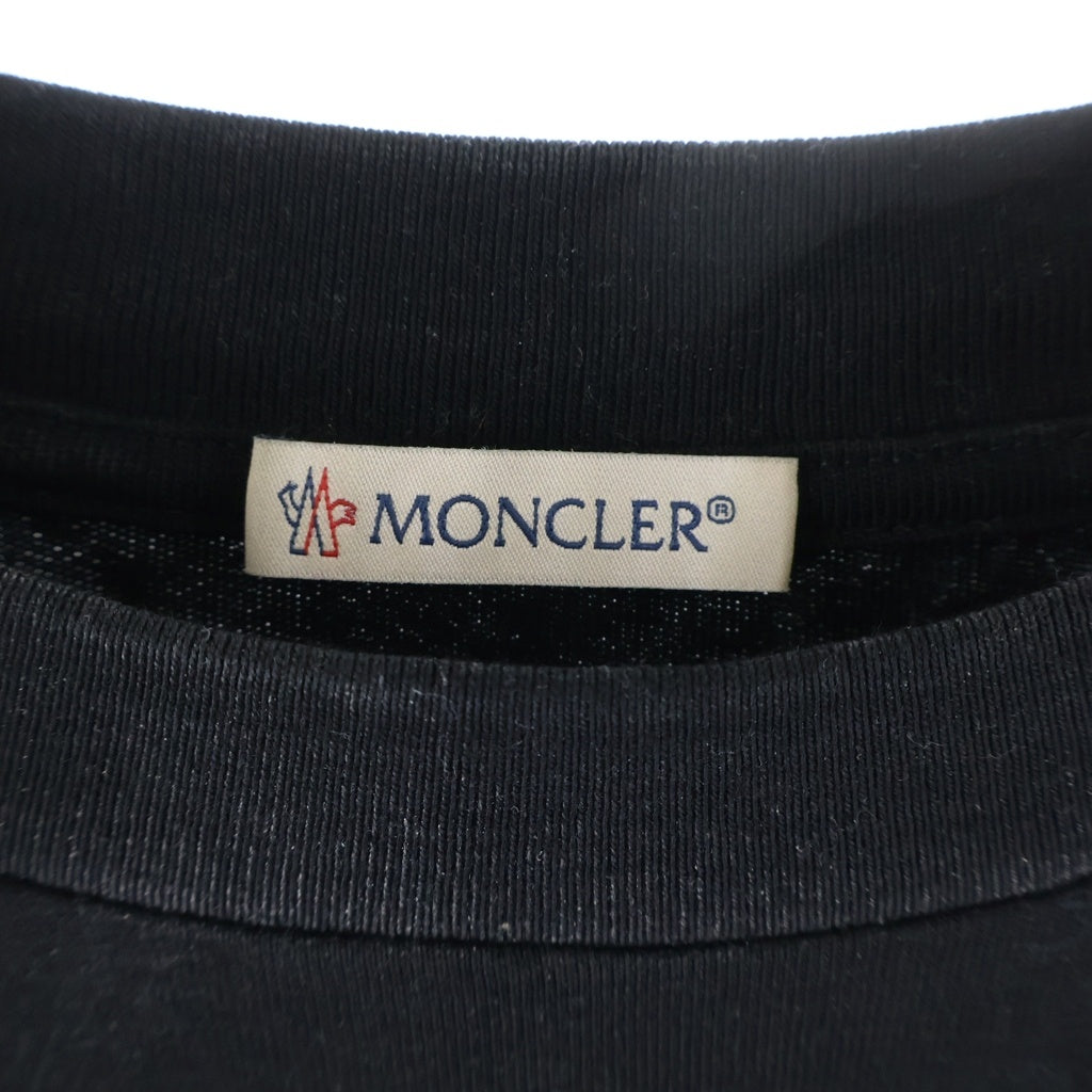 MONCLER(モンクレール) 22AW SAFARI TEE サファリ フロントロゴプリントTシャツ 半袖クルーネックカットソー I10918C00051