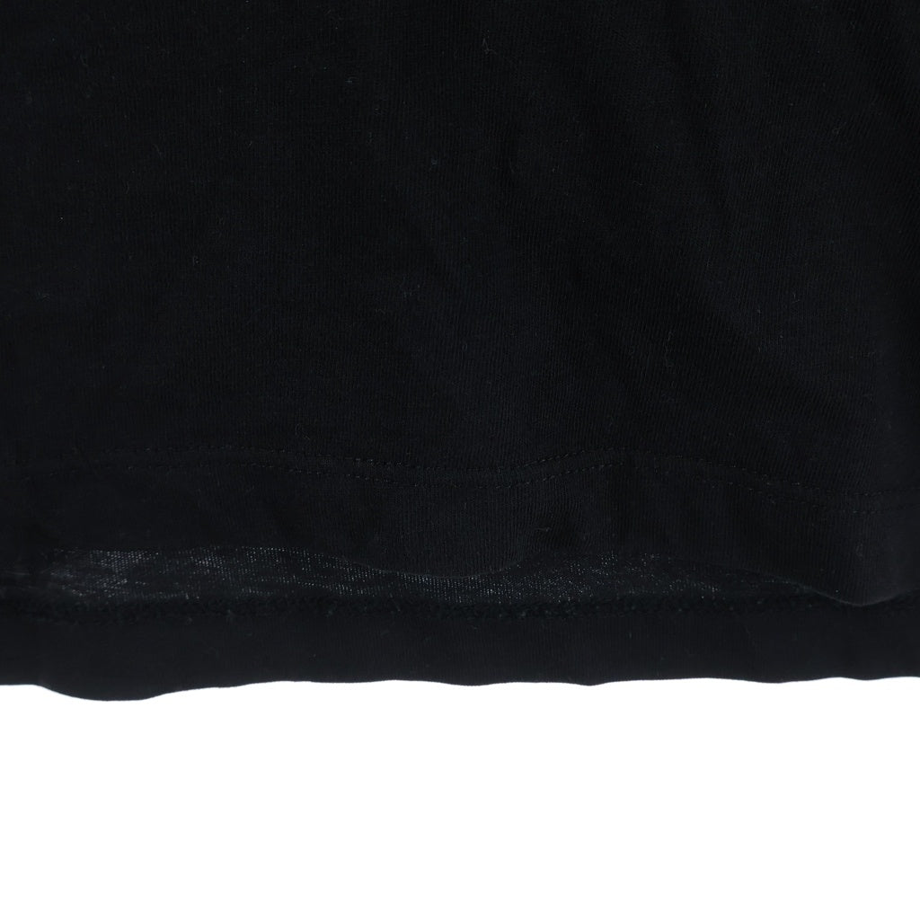 MONCLER(モンクレール) メッセージプリントクルーネック半袖Tシャツカットソー ブラック F20918C76410