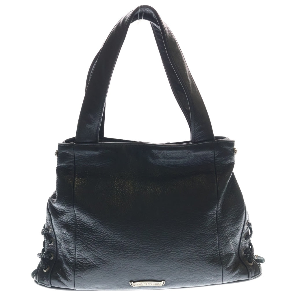 CHROME HEARTS(クロムハーツ) JJ DEAN SMALL JJディーン スモール レザーライダースハンドバッグ ブラック