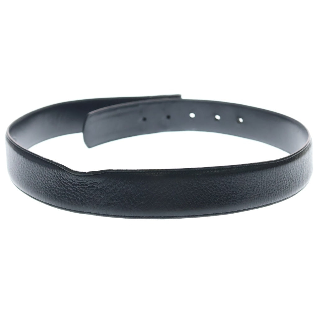 CHROME HEARTS(クロムハーツ) 1.5 STRAP 1.5インチ ホースシューリベッツ レザーベルトストラップ ブラック