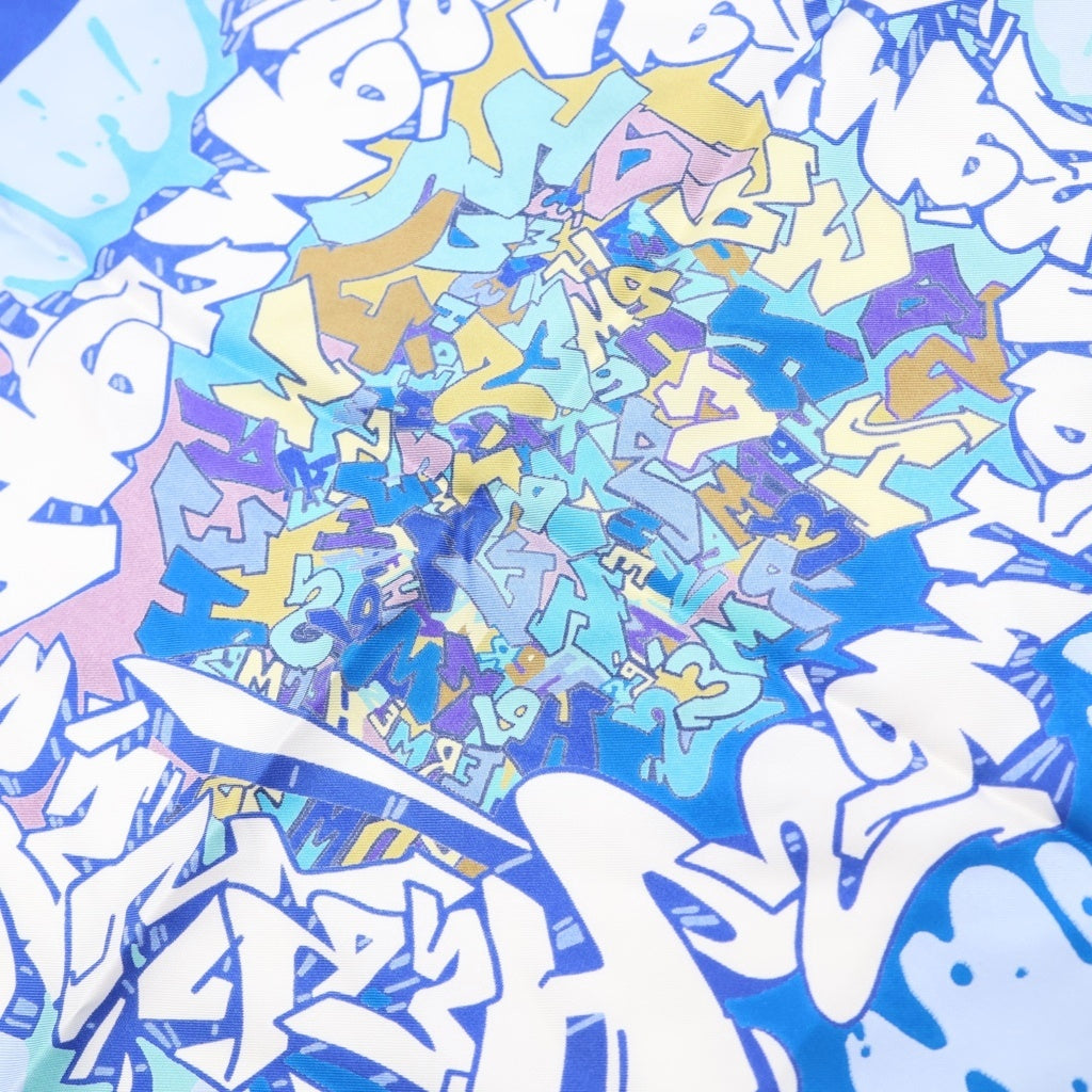 HERMES(エルメス) Graffti silk scarf グラフィティ シルクスカーフ マルチカラー レディース