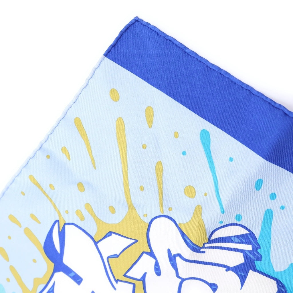 HERMES(エルメス) Graffti silk scarf グラフィティ シルクスカーフ マルチカラー レディース