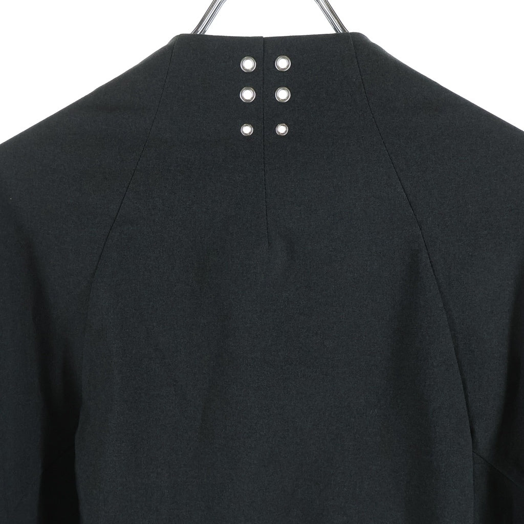 _J.L - A.L_(ジェイラル) 26SS Giacomo Jacket アシンメトリージップ フロントパネルデザイン ジャコモジャケット ブルゾンジャケット グレー