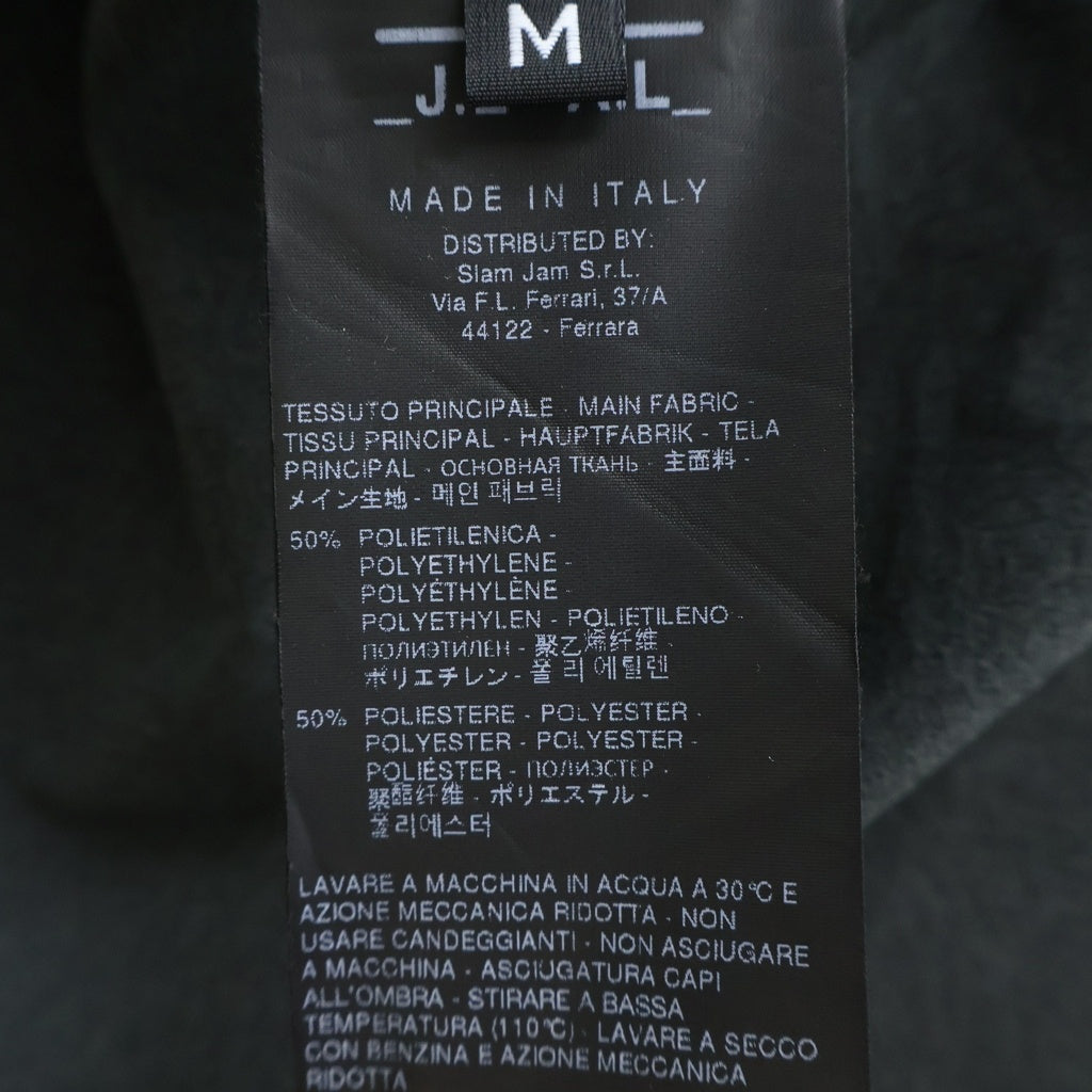 _J.L - A.L_(ジェイラル) 26SS Giacomo Jacket アシンメトリージップ フロントパネルデザイン ジャコモジャケット ブルゾンジャケット グレー