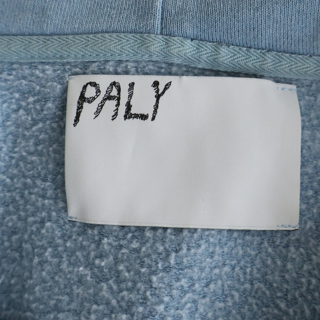 Paly Hollywood(パリーハリウッド) 26SS BOBBY DRISCOLL HOODED SWEATSHIRT ボビー ドリスコール プルオーバー長袖スウェットパーカー フーディ ブルー