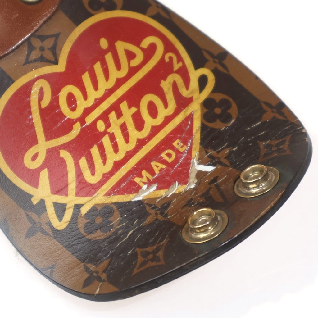 LOUIS VUITTON(ルイヴィトン) 21AW ×NIGO Oberkampf Line Ankle Boots オーベルカンプ ライン アンクルブーツ ブラウン 1A9ID6
