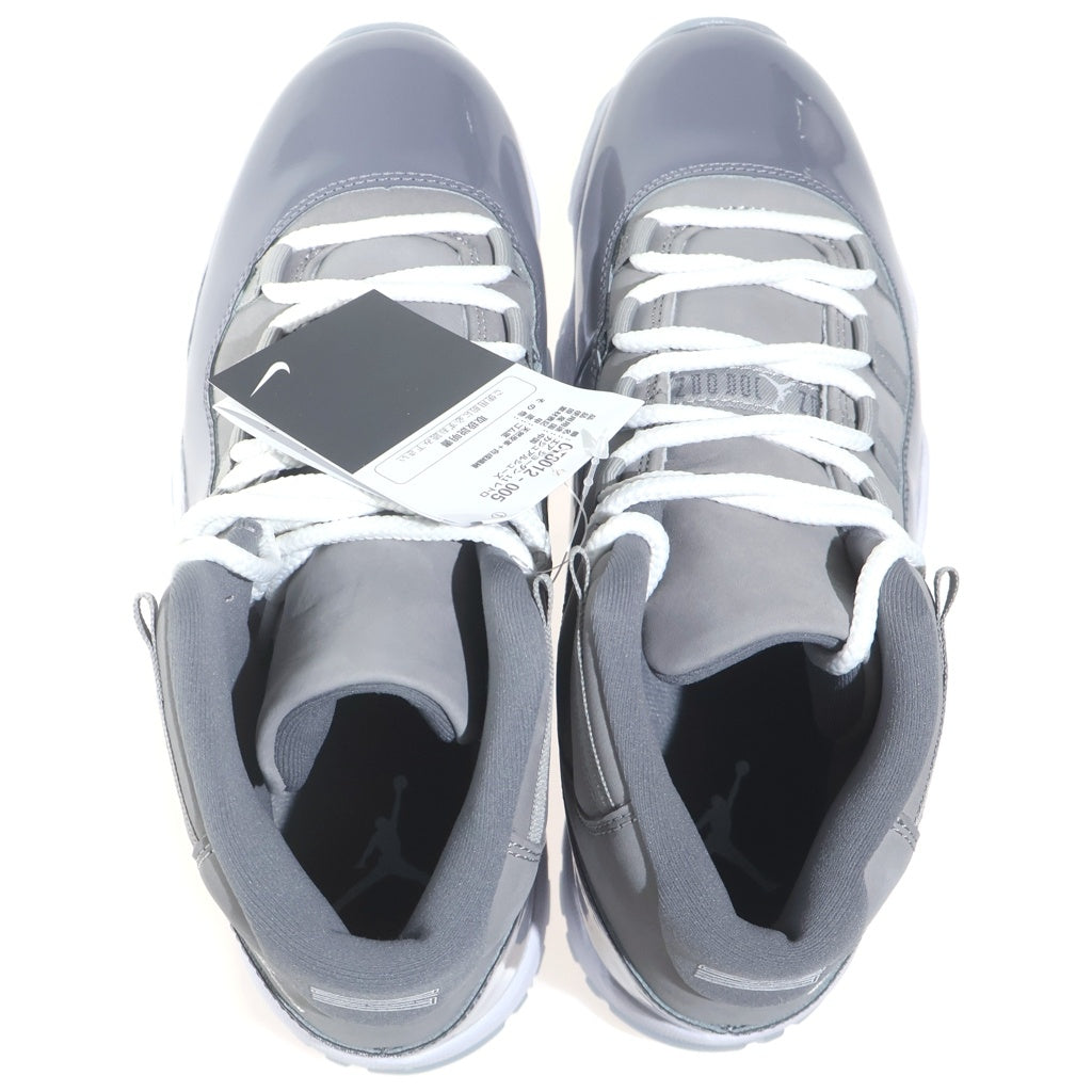 NIKE(ナイキ) Air Jordan 11 Retro Cool Greyエアジョーダン11 レトロ クールグレー ハイカットスニーカー グレー CT8012-005