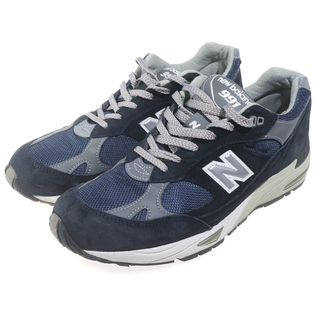 New Balance(ニューバランス) M991NV Navy ネイビー ミッドカットスニーカー グレー M991NV
