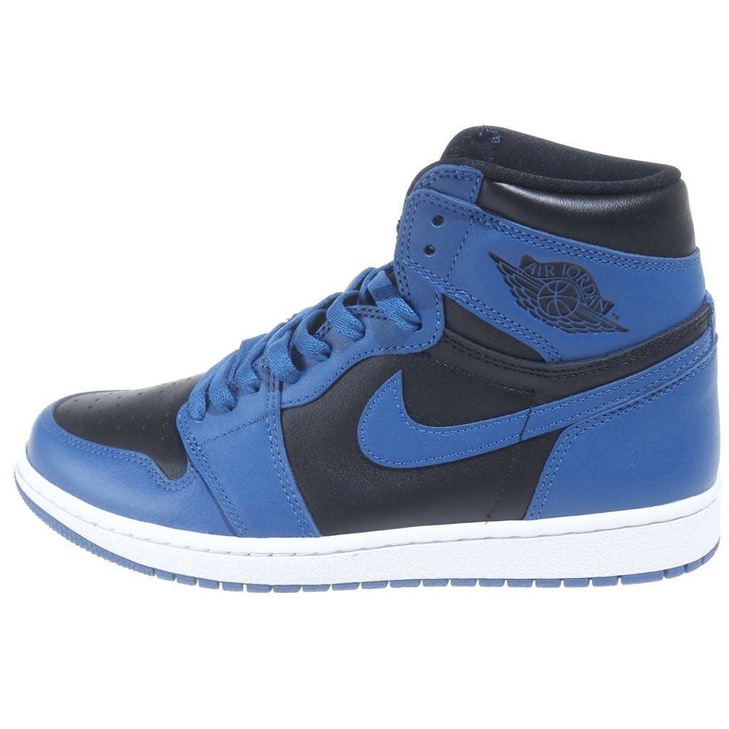 NIKE(ナイキ) AIR JORDAN1 RETRO OG DARK MARINA BLUE エアジョーダン レトロ ダークマリーナブルー ハイカットスニーカー ブラック/ブルー US8/27.0cm 555088-404