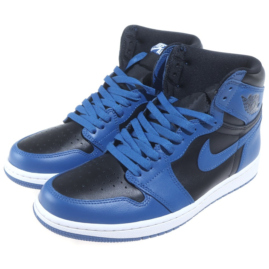 NIKE(ナイキ) AIR JORDAN1 RETRO OG DARK MARINA BLUE エアジョーダン レトロ ダークマリーナブルー ハイカットスニーカー ブラック/ブルー US8/27.0cm 555088-404