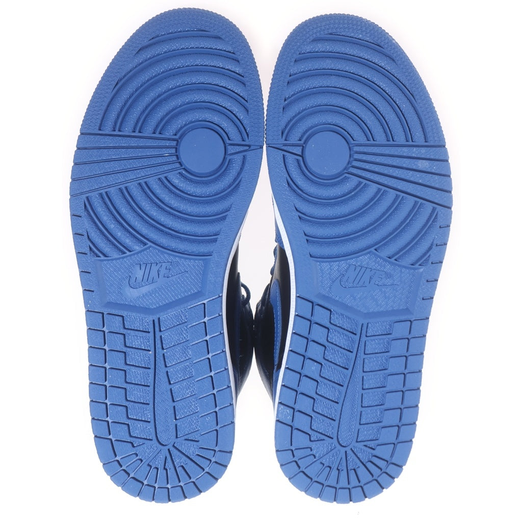 NIKE(ナイキ) AIR JORDAN1 RETRO OG DARK MARINA BLUE エアジョーダン レトロ ダークマリーナブルー ハイカットスニーカー ブラック/ブルー US8/27.0cm 555088-404