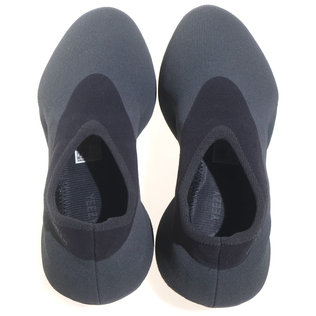 YEEZY(イージー) Knit Runner Fade Onyxニットランナー フェードオニキス スリッポン ブラック IE1663
