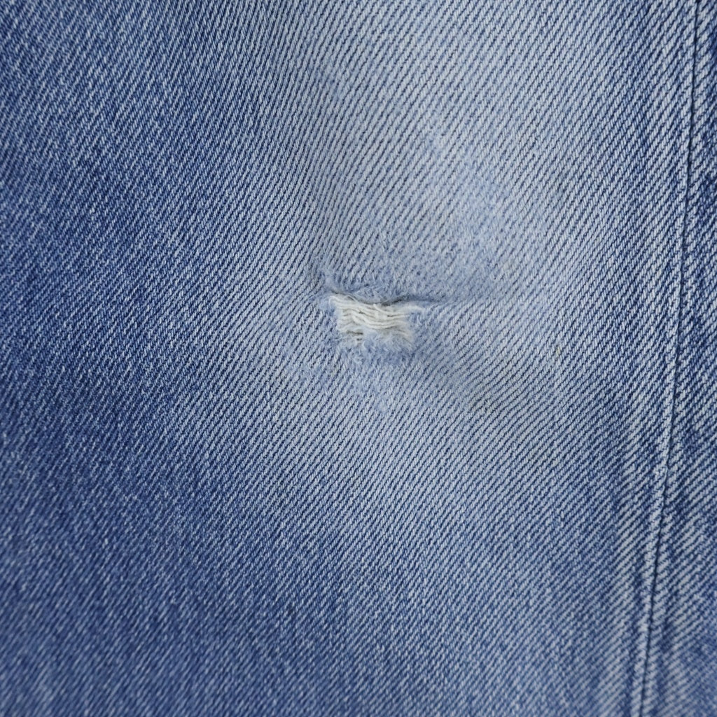 Levi's(リーバイス) 80s VINTAGE 501 ヴィンテージ USA製 バレンシア工場 スモールe ボタン裏555 ボタンフライ ストレート デニムパンツ ジーンズ インディゴ 501-0000