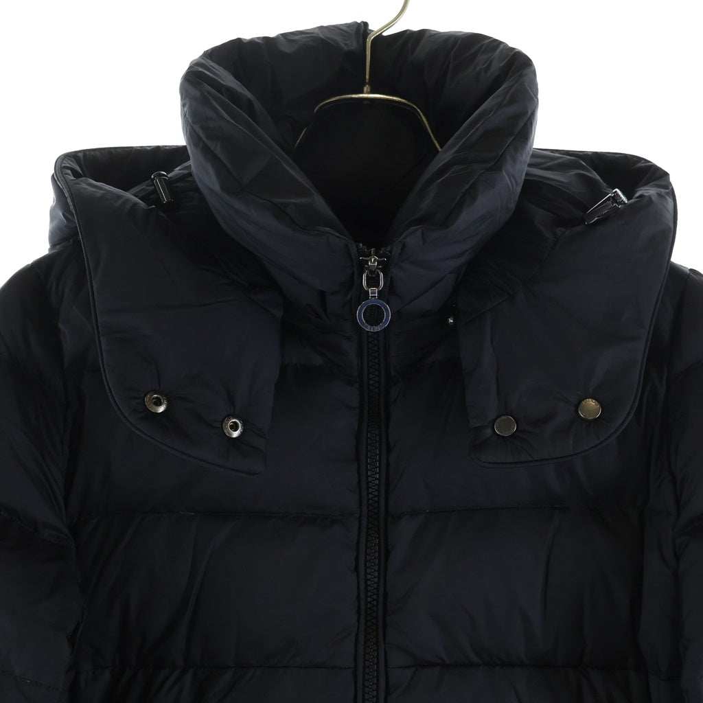 TATRAS(タトラス) 25AW POLITEAMA ポリテアマ ロングフーデット ダウンコート ブラック A000501LJX3588 レディース
