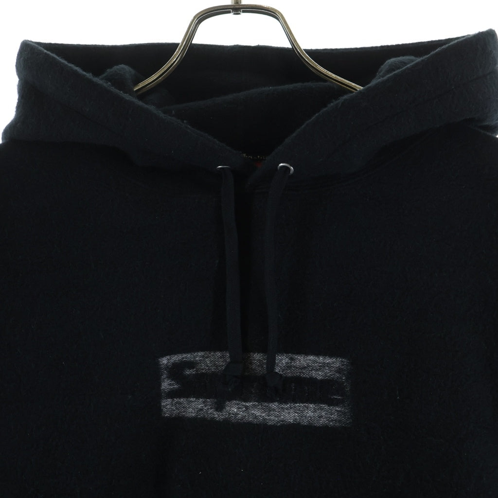 SUPREME(シュプリーム) 23SS Inside Out Box Logo Hooded Sweatshirt インサイドアウトボックスロゴ プルオーバースウェットフーディー パーカー ブラック