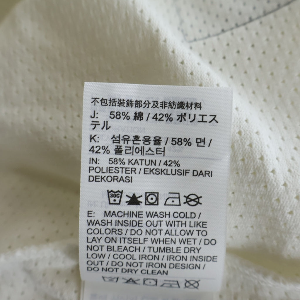 STUSSY(ステューシー) x Nike ナイキ Dri-FIT Mesh Jersey ドライフィット メッシュジャージ クルーネック長袖カットソー ホワイト FJ9164-133