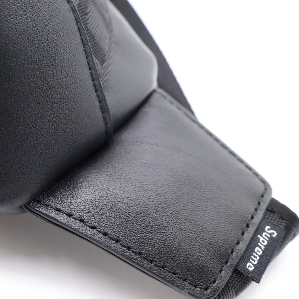 SUPREME(シュプリーム) 23AW Leather Waist Bag レザーウエストバッグ ブラック レディース