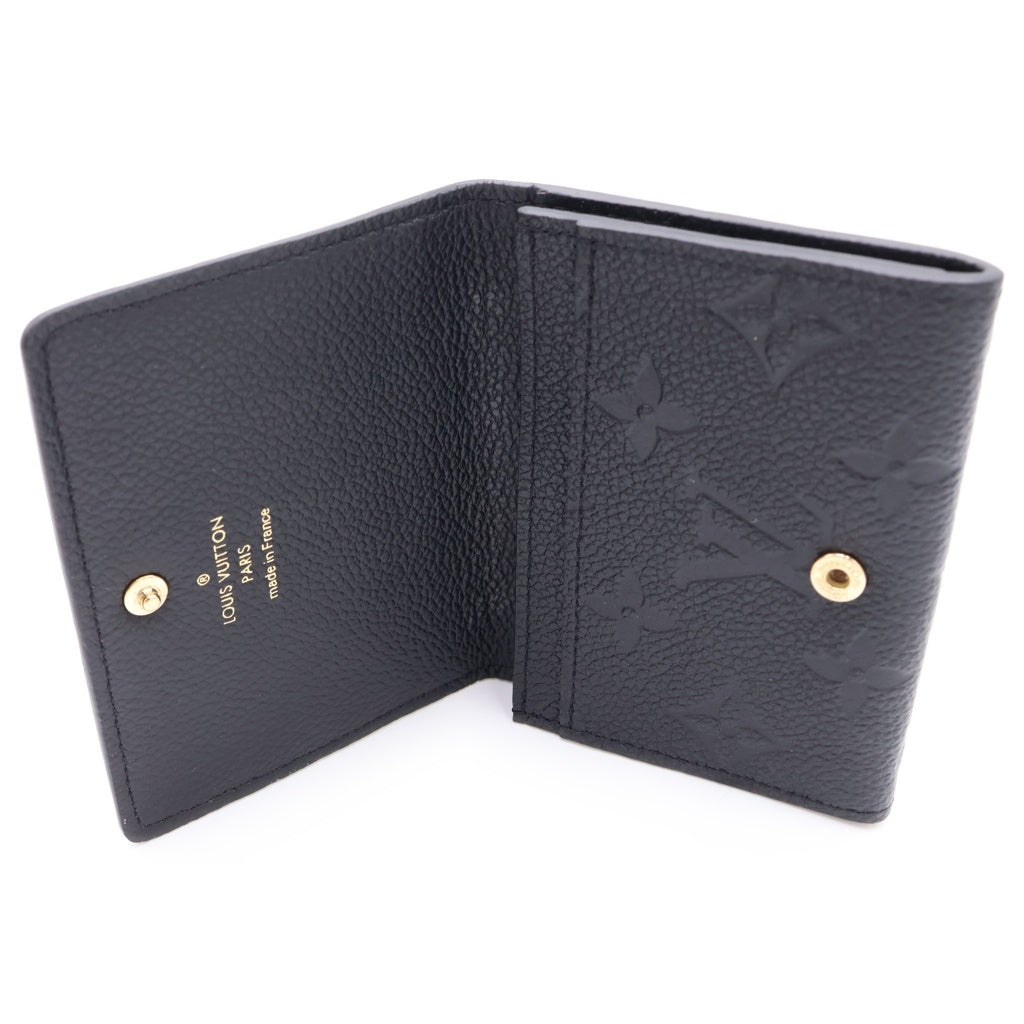 LOUIS VUITTON(ルイヴィトン) モノグラム アンプラント アンヴェロップ カルト ドゥ ヴィジット カードケース ブラック M27908 レディース
