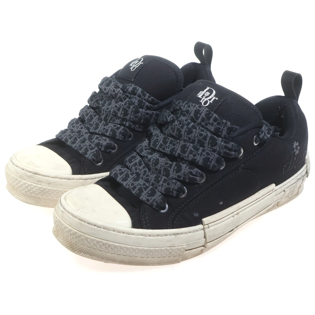 DIOR(ディオール) ×ERL B23 SKATER LOW TOP イーアールエル スケーター キャンバス ロゴ刺繍 ローカットスニーカー