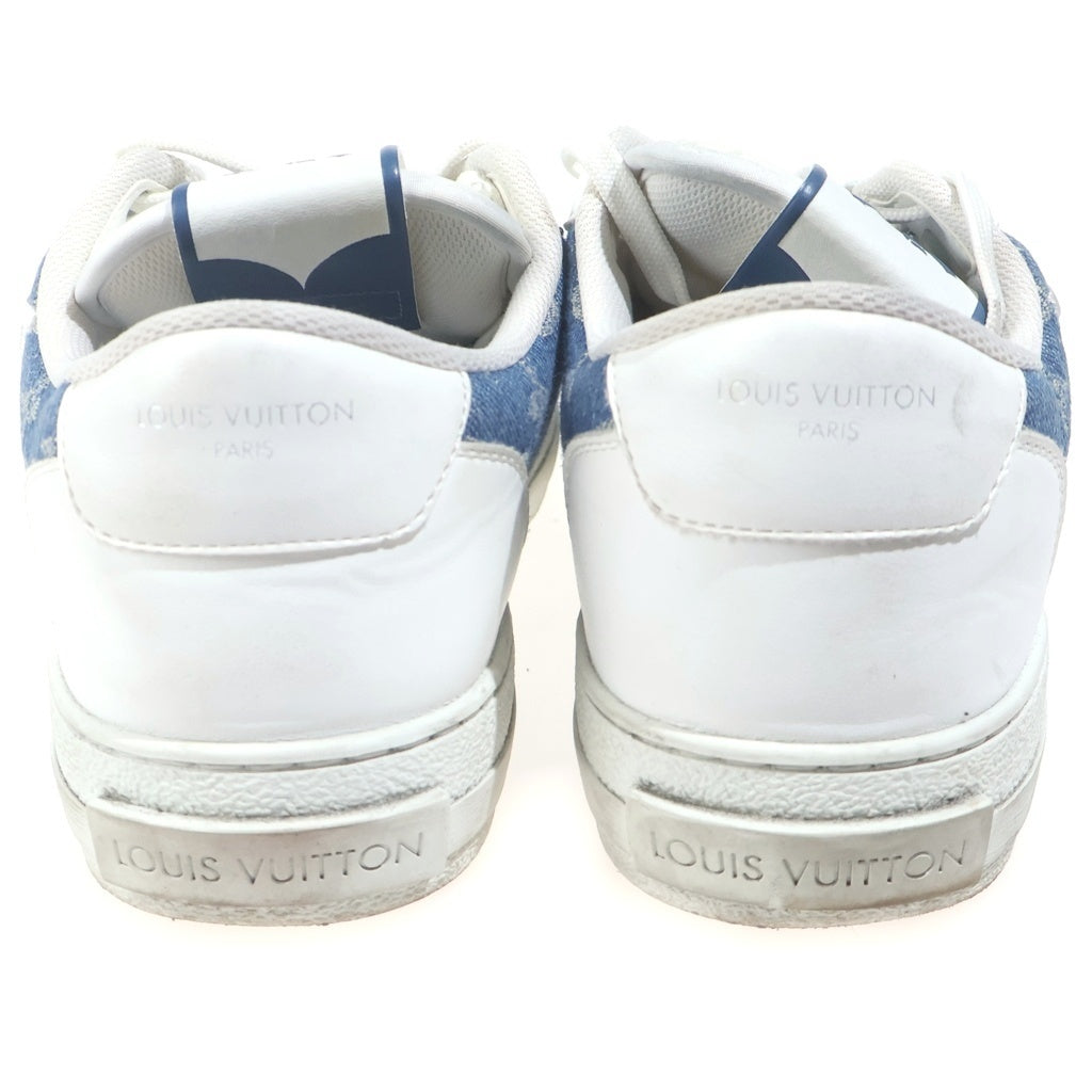 LOUIS VUITTON(ルイヴィトン) 22AW チャーリーライン モノグラムデニム ローカットスニーカー ブルー/ホワイト 1AA47W
