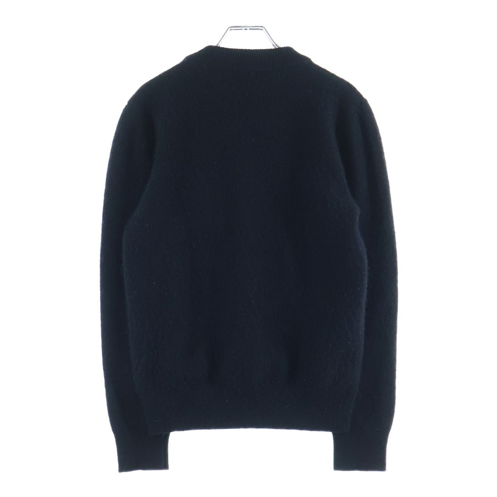 DOLCE & GABBANA(ドルチェアンドガッバーナ) L'amore E Bellezza Cashmere Knit TP-GX357T ラモーレ エ ベレッザ クルーネック長袖カシミヤニットセーター ブラック
