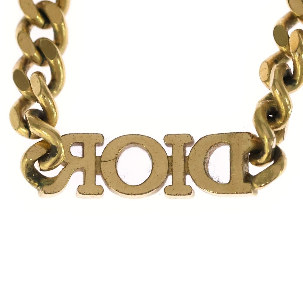 DIOR(ディオール) DIO(R)EVOLUTION N1583DVOCY ディオレボリューション ロゴ ラインストーン GP チョーカー ネックレス ゴールド