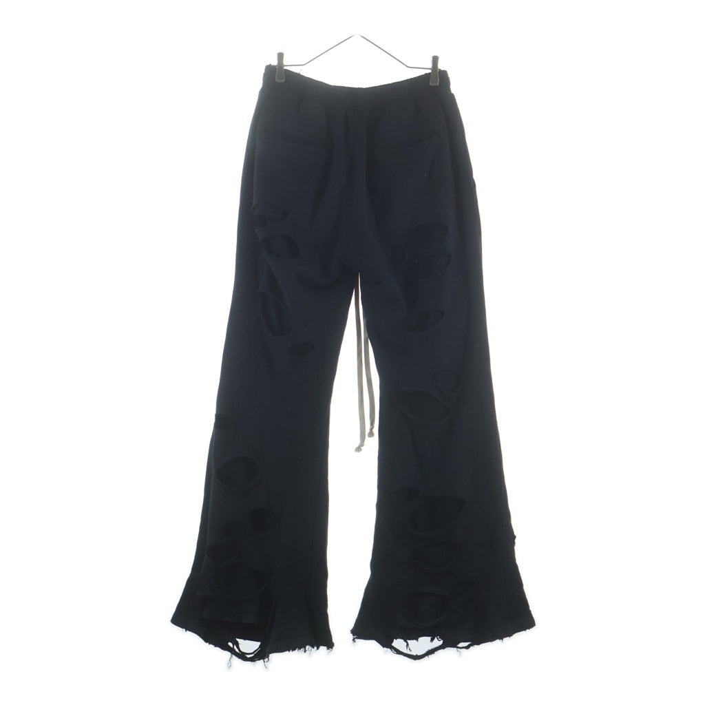 JUN / NAKAYAMA(ジュンナカヤマ) 25AW THERMAL LAYERED SWEAT PANTS ダメージ加工スウェットパンツ JN-FW25-021
