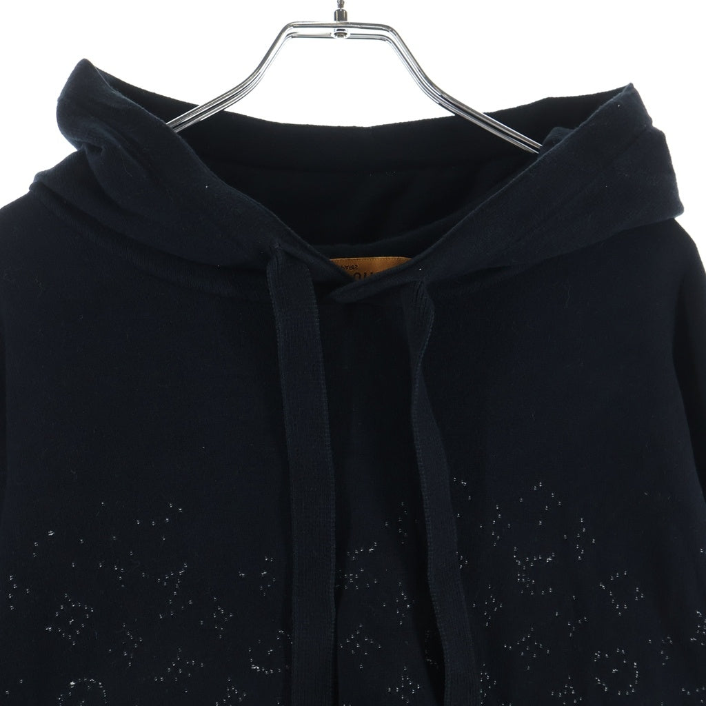 LOUIS VUITTON(ルイヴィトン) 22AW モノグラム グラディエント プルオーバー ニットパーカー フーディ ブラック RM222Q USO HNN45W