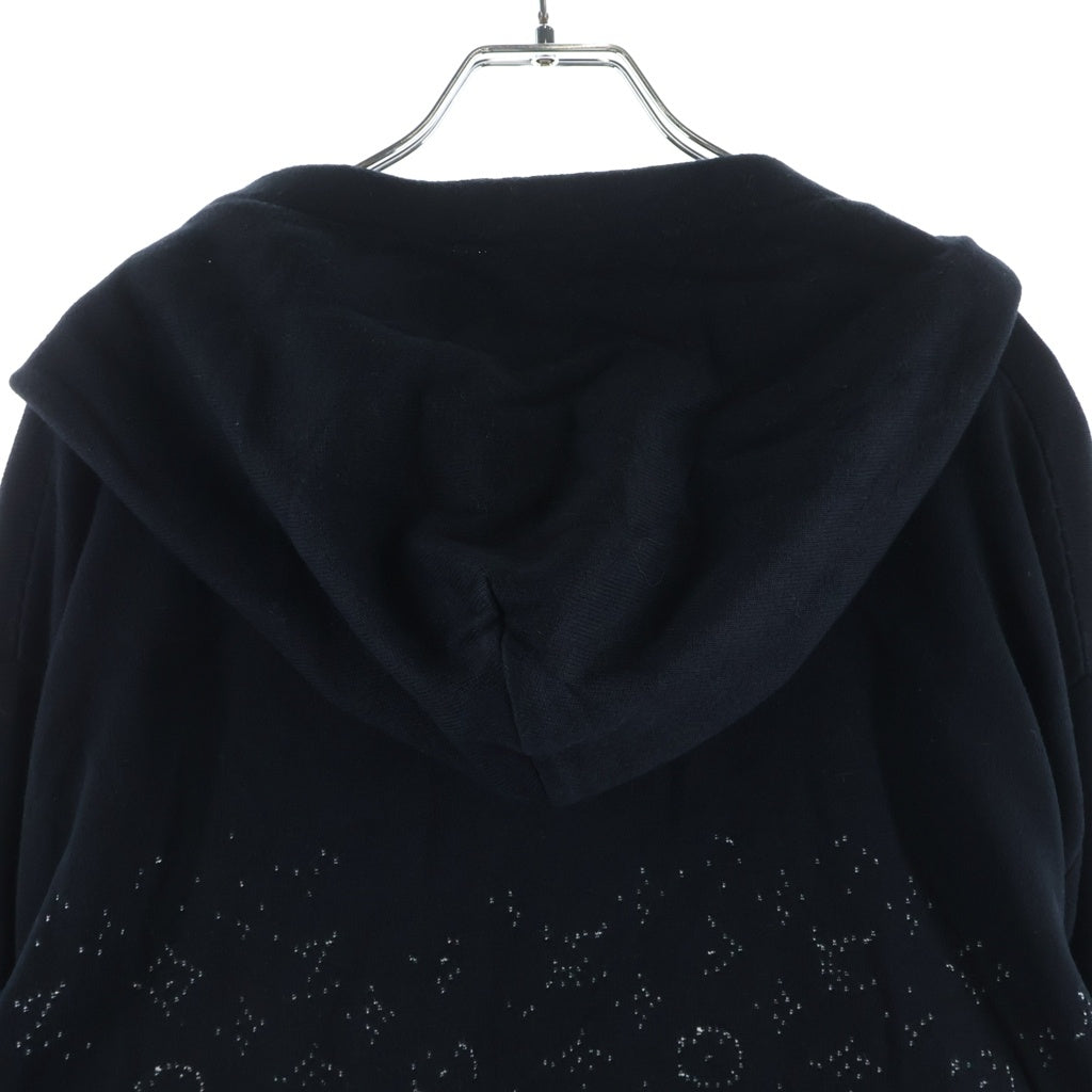 LOUIS VUITTON(ルイヴィトン) 22AW モノグラム グラディエント プルオーバー ニットパーカー フーディ ブラック RM222Q USO HNN45W