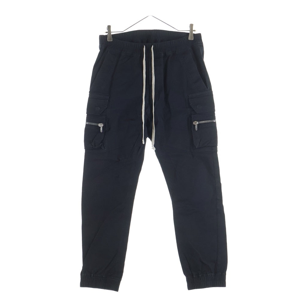 Rick Owens(リックオウエンス) 26SS MASTODON CARGO マストドン カーゴパンツ ブラック RU01E5396-TE