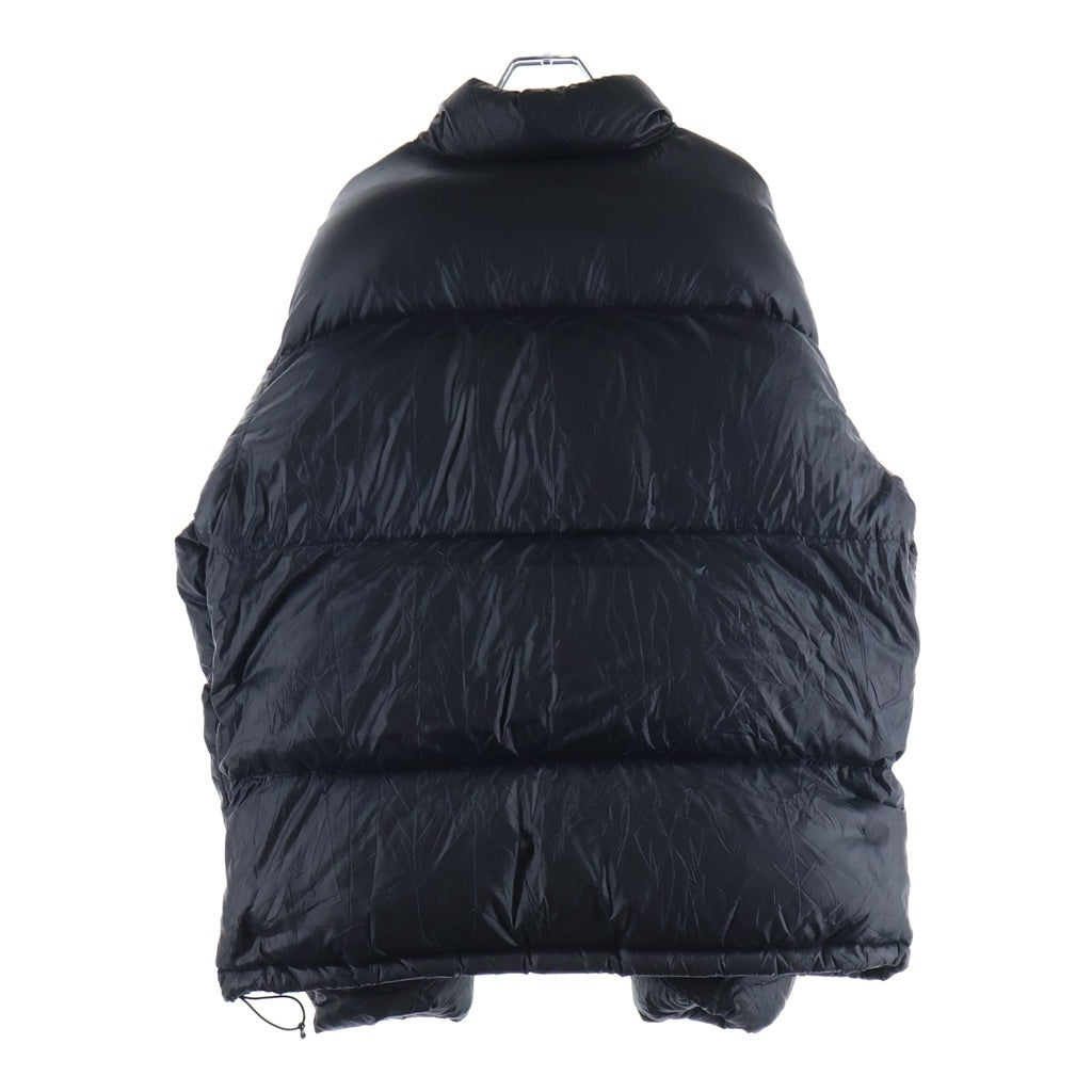 STUSSY(ステューシー) 23AW Wrinkled Nylon Down Puffer Jacket リンクルド ナイロン ダウン パファ- ジャケット ブラック 115729
