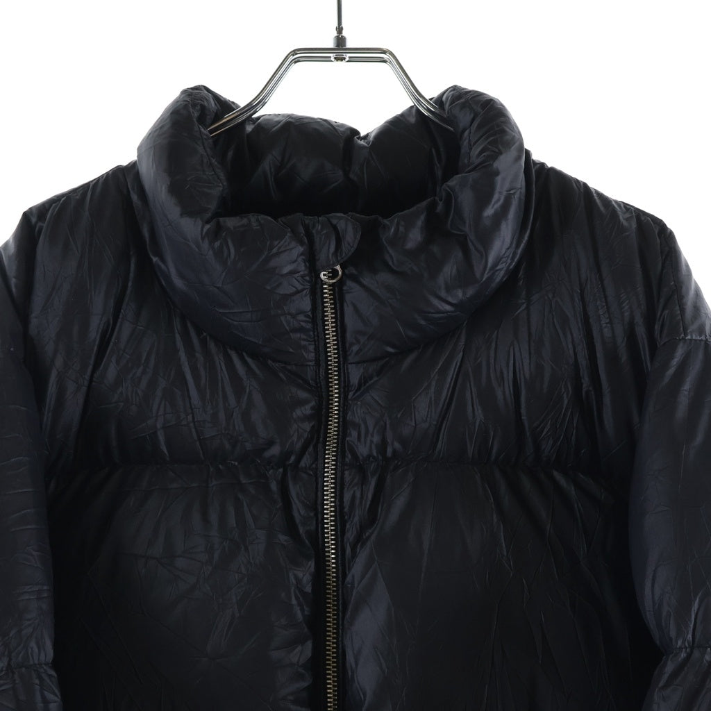 STUSSY(ステューシー) 23AW Wrinkled Nylon Down Puffer Jacket リンクルド ナイロン ダウン パファ- ジャケット ブラック 115729