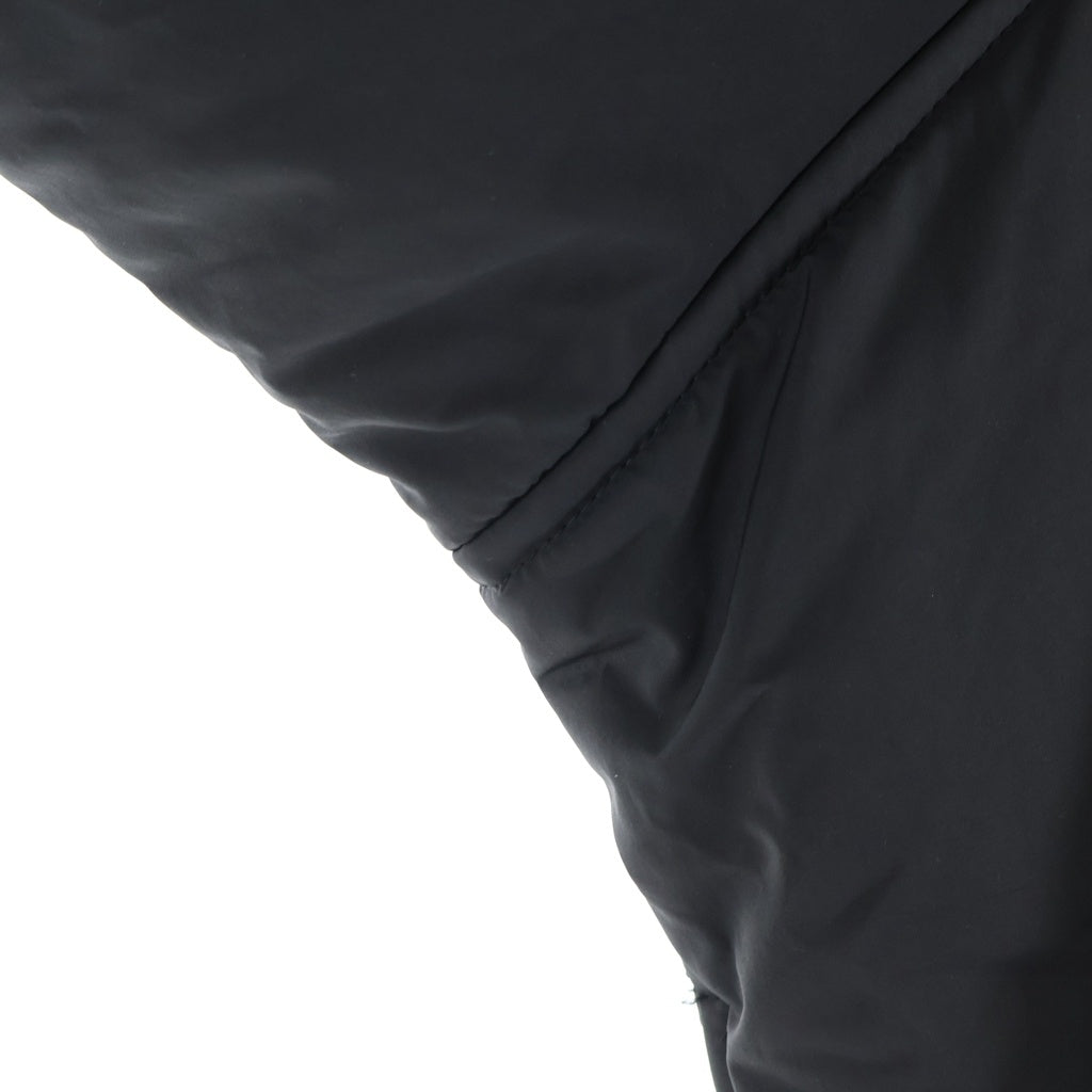 whowhat(フーワット) TIBET HALF COAT チベットハーフ 中綿ナイロンコート ブラック