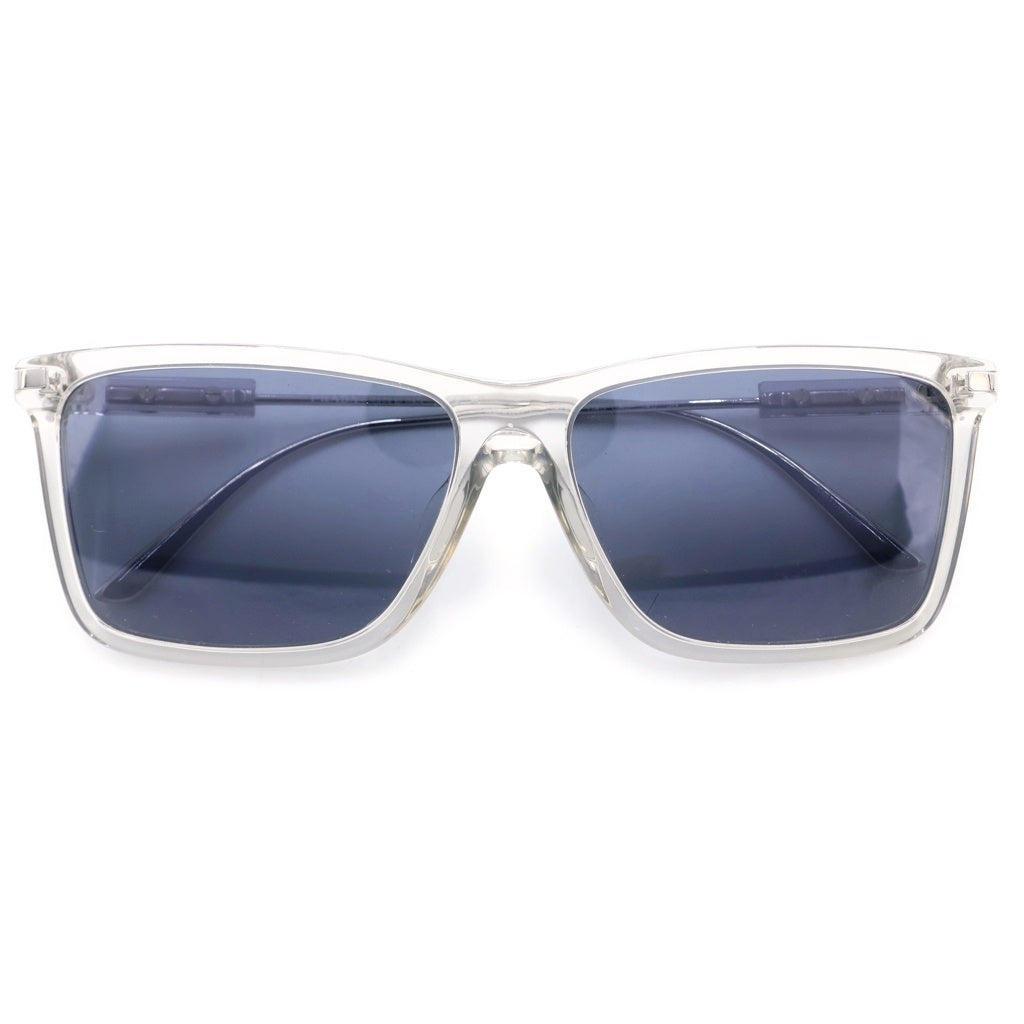 PRADA(プラダ) クリアフレーム ブルーカラーレンズ アジアンフィット サングラス 眼鏡 アイウェア シルバー/ブルー SPR017-F SPR017-F