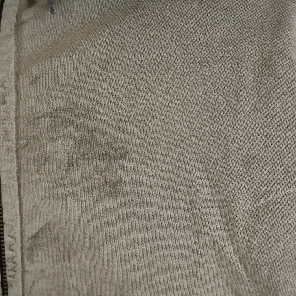 SAINT MICHAEL(セントマイケル) 26SS DOUBLE FACE ZIP HOODIE ダブルフェイスジップアップフーディー パーカー グレー