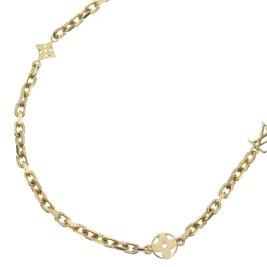 LOUIS VUITTON(ルイヴィトン) チェーン LVユアーズ ロゴネックレス ゴールド M02740 レディース