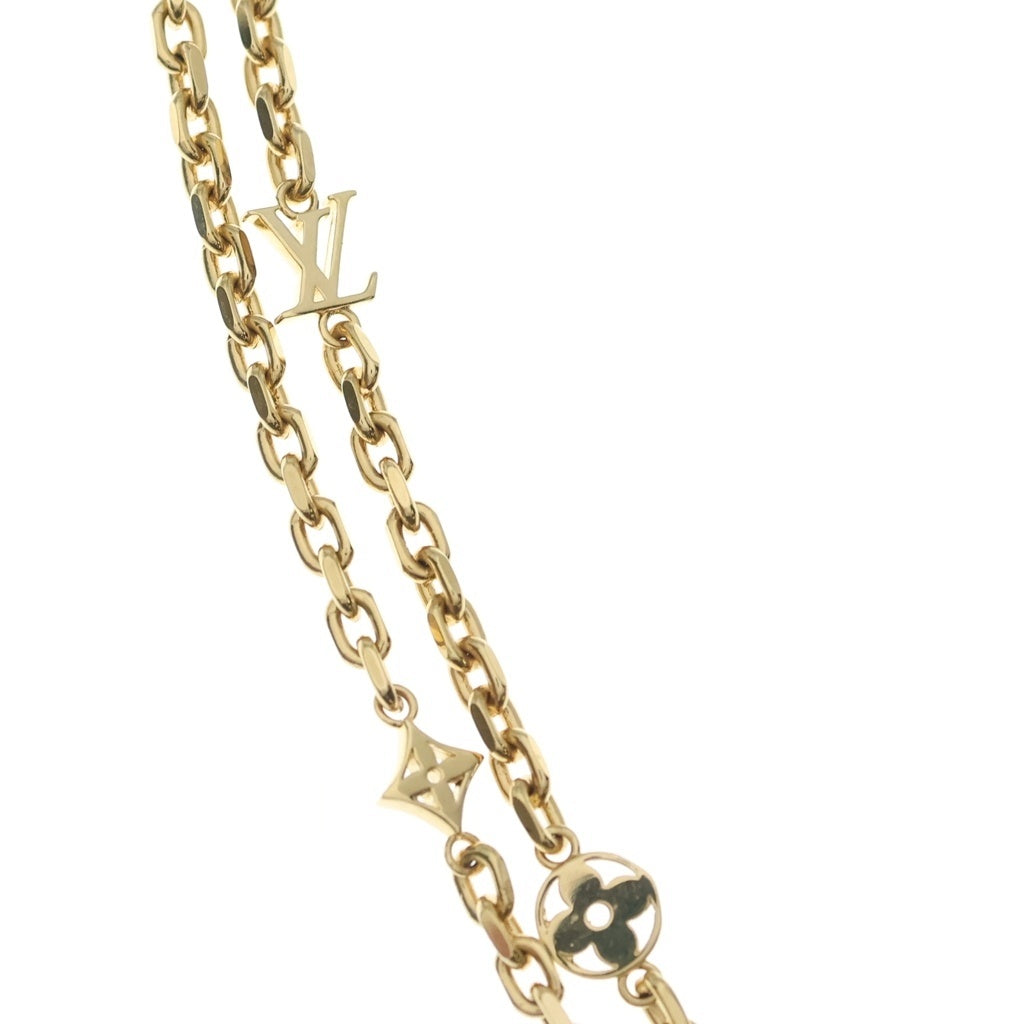 LOUIS VUITTON(ルイヴィトン) チェーン LVユアーズ ロゴネックレス ゴールド M02740 レディース