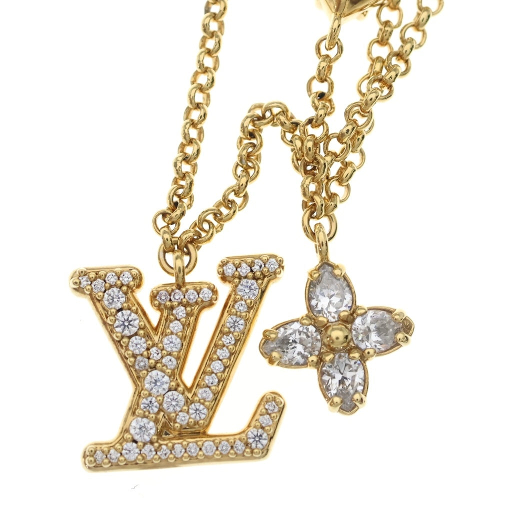 LOUIS VUITTON(ルイヴィトン) ブレスレット・レディ LV ロゴチャーム ブレスレット ゴールド レディース M1582A