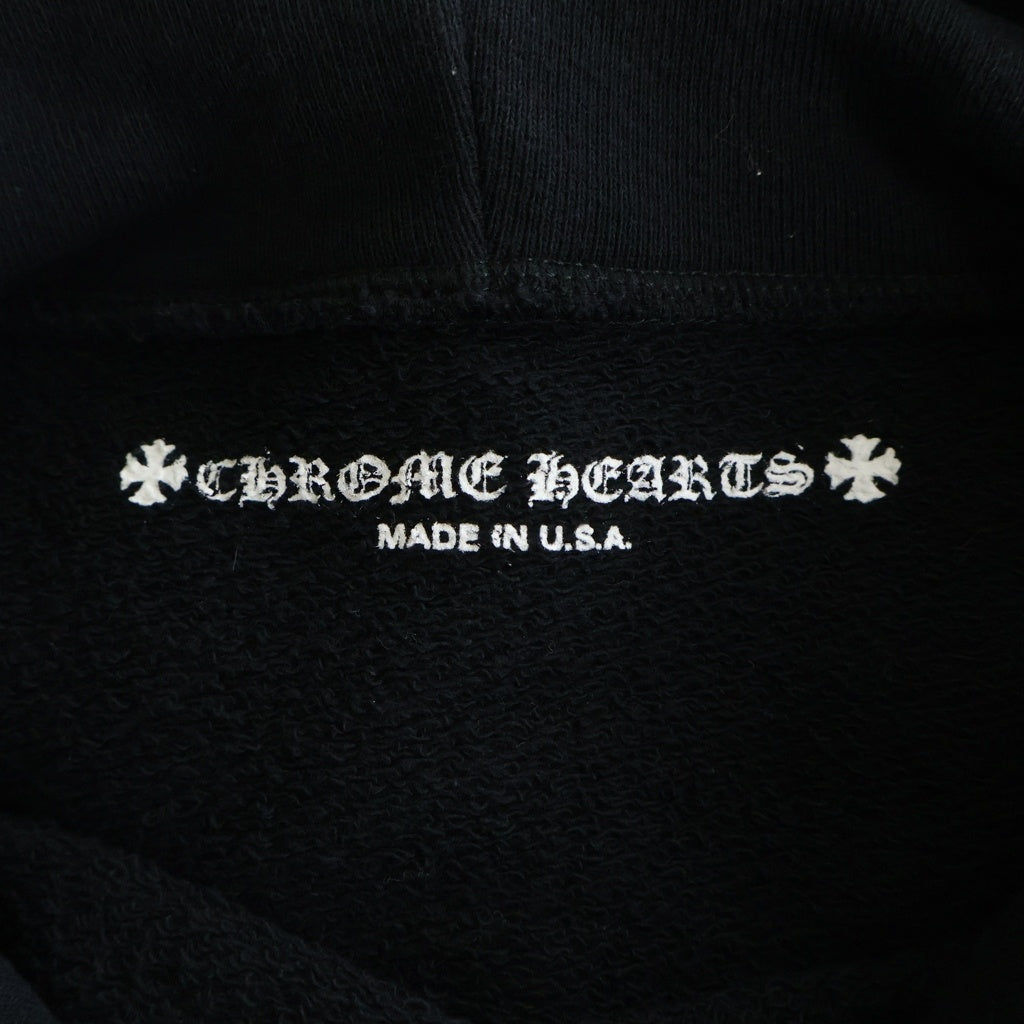 CHROME HEARTS(クロムハーツ) ×MATTY BOY 99 Eyes Chomper SWTSHRT PLVR マッティボーイ 99アイズ 袖フローラル プルオーバーパーカー ブラック
