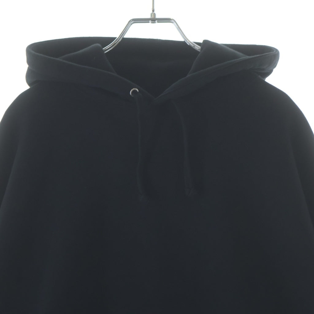 SUPREME(シュプリーム) 22AW Satin Applique Hooded Sweatshirt サテンアップリケ プルオーバー長袖スウェットパーカー フーディ ブラック -