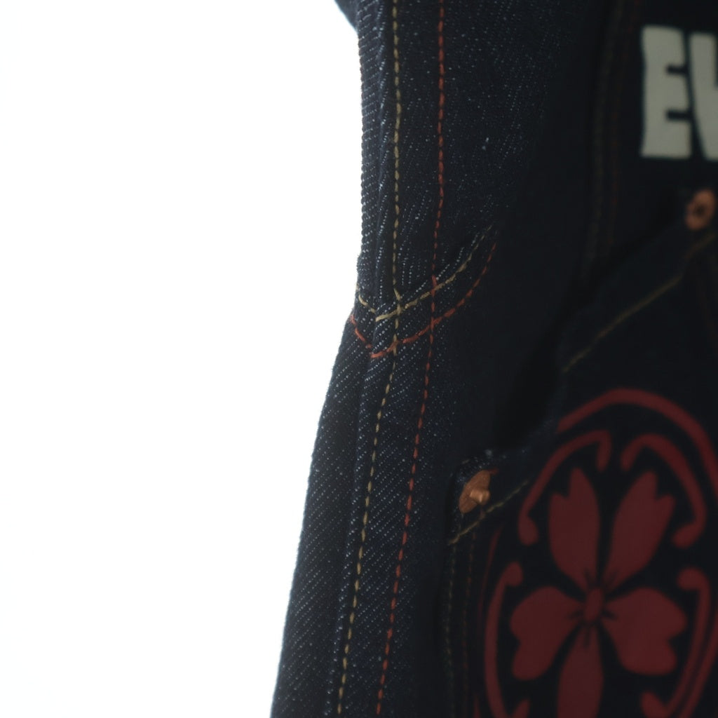 EVISU(エビス) Multi Pocket Denim Jacket 韓国限定 マルチポケット デニムジャケット インディゴ EY5MJJ702
