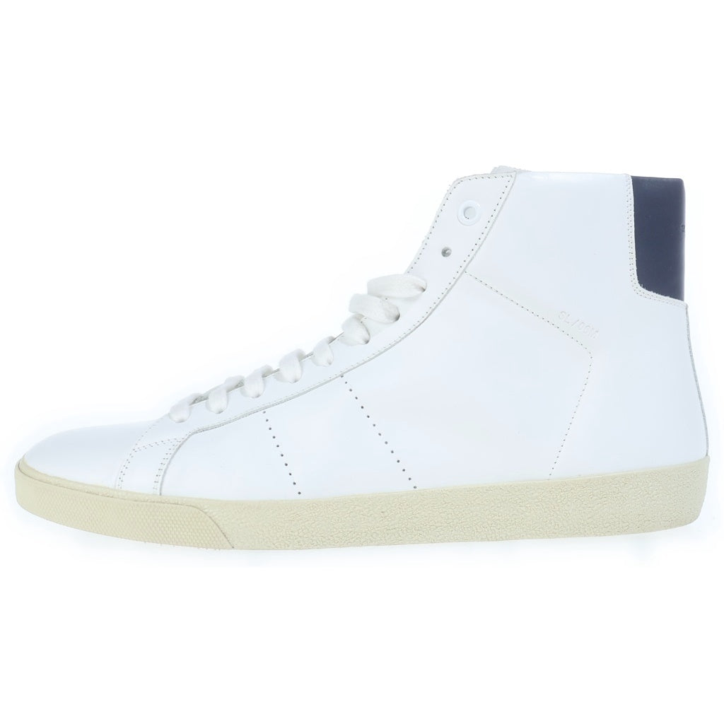 SAINT LAURENT PARIS(サンローランパリ) WHAITE COURT HIGH SNEAKERS 330276 レザー ハイカットスニーカー ホワイト