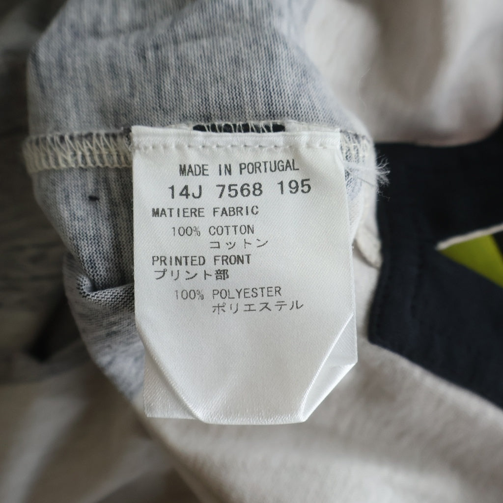 GIVENCHY(ジバンシィ) 14SS リカルドティッシ期 アメリカンフラッグプリント クルーネック半袖ボーダーTシャツカットソー マルチ 14 J 7568 195