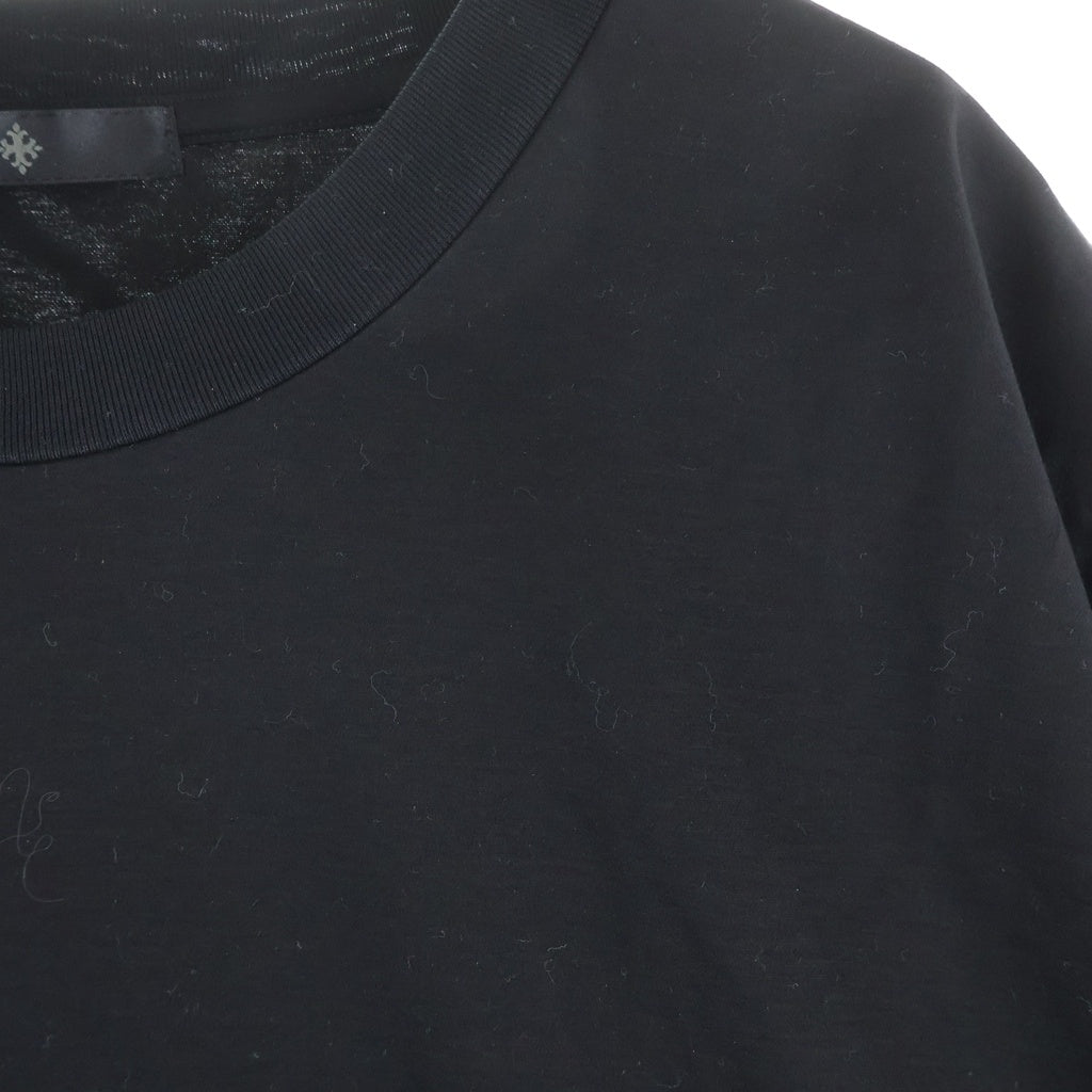 TATRAS(タトラス) CIALO チアーロ クルーネック半袖Tシャツカットソー ブラック MTAT25S8265 M MTAT25S8265M