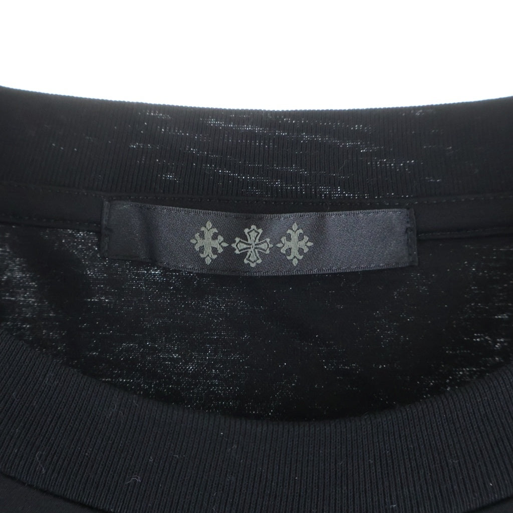 TATRAS(タトラス) CIALO チアーロ クルーネック半袖Tシャツカットソー ブラック MTAT25S8265 M MTAT25S8265M