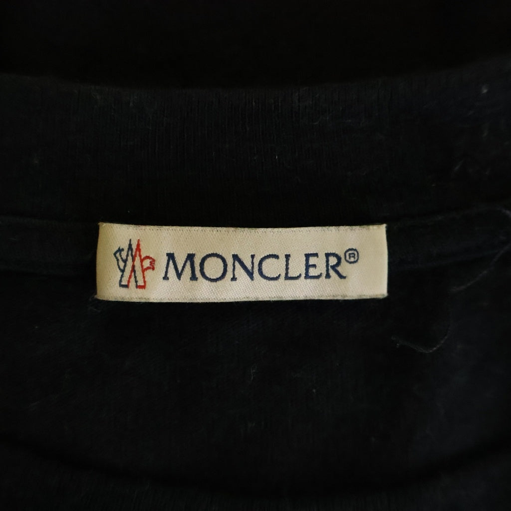 MONCLER(モンクレール) 21AW ×FRAGMENT L/S バックプリント ロングスリーブ 長袖Tシャツ カットソー ブラック G209U8D00003