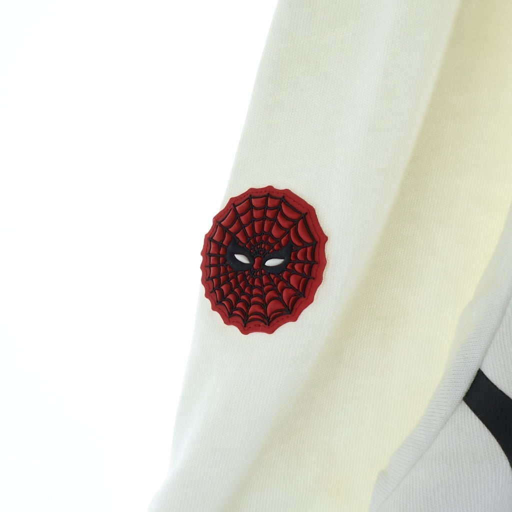 MONCLER(モンクレール) 22AW×Spiderman スパイダーマン プリント クルーネック 半袖Tシャツ ホワイト H20918C00004