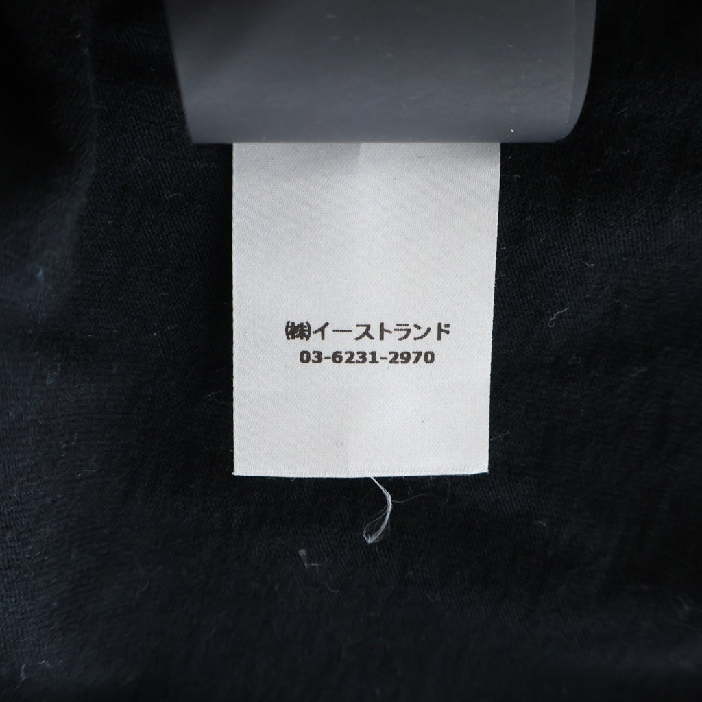 Palm Angels(パームエンジェルス) Burning Head スマイルグラフィック クルーネック半袖Tシャツカットソー ブラック PMAA001R21JER003