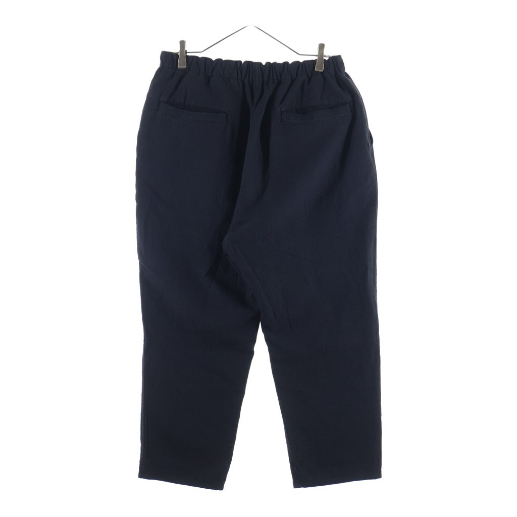 Porter Classic(ポータークラシック) SASHIKO LIGHT EASY PANTS 刺し子 コットンパンツ ブラック ‐
