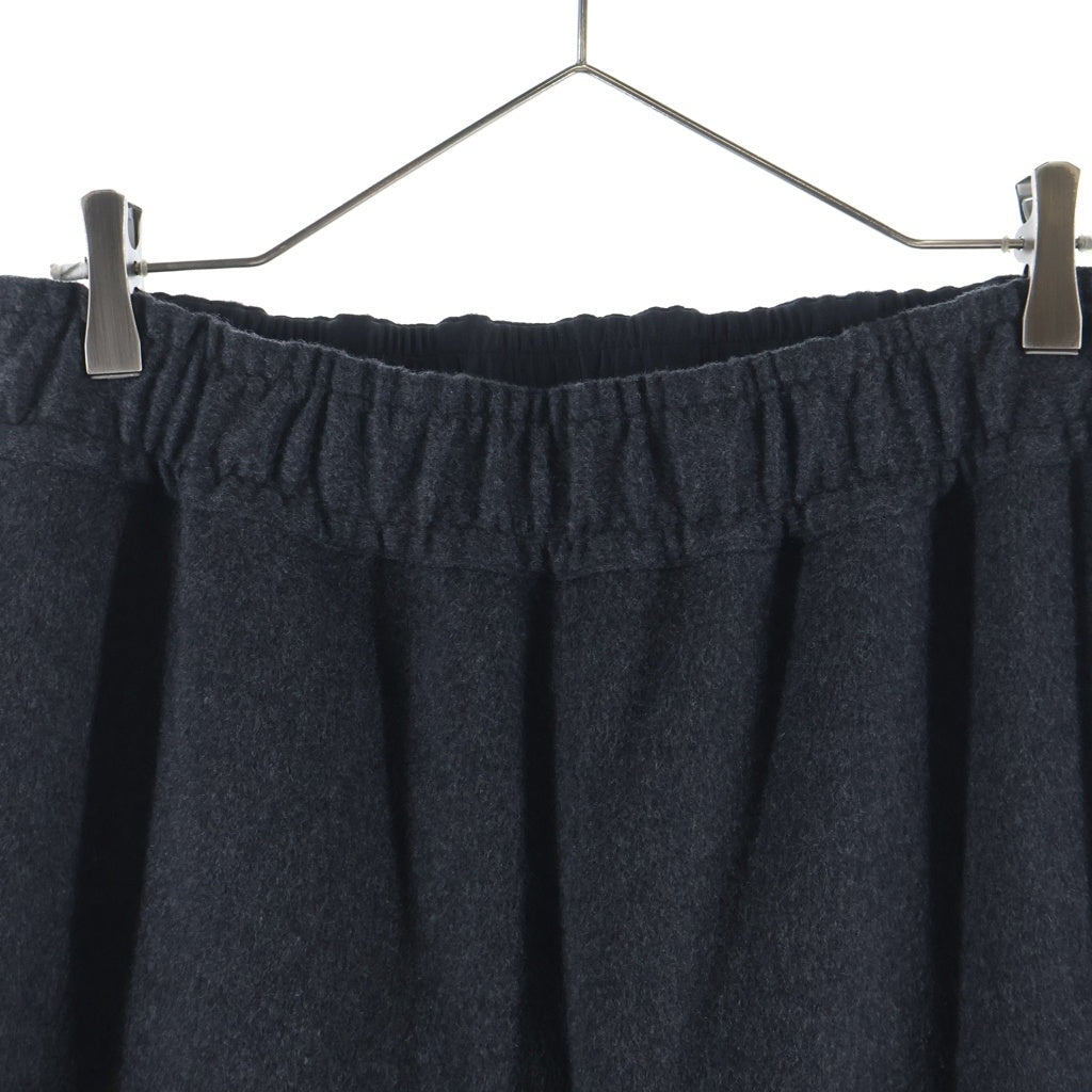Porter Classic(ポータークラシック) CASHMERE EASY PANTS カシミヤ イージーパンツ チャコールグレー ‐